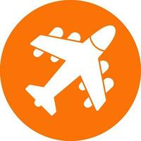 Plane Vector Icon Design