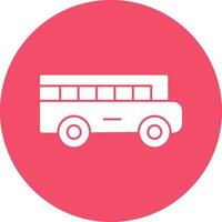 School bus Vector Icon Design