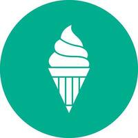 diseño de icono de vector de helado