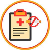 Medical report Vector Icon Design