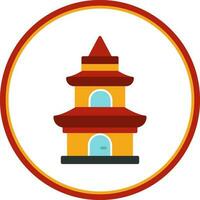 Temple Vector Icon Design