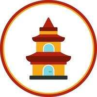 Temple Vector Icon Design