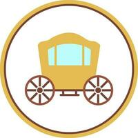 Carriage Vector Icon Design