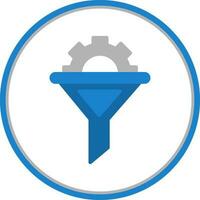 Funnel Vector Icon Design