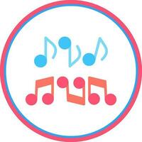 Musical note Vector Icon Design