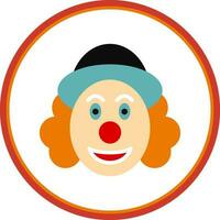 Clown Vector Icon Design