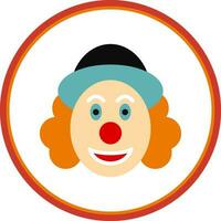 Clown Vector Icon Design