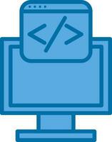 Web programming Vector Icon Design