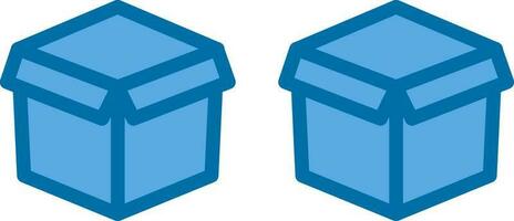 Boxes Vector Icon Design