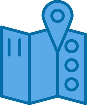 diseño de icono de vector de mapa