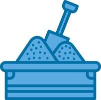 Sandbox Vector Icon Design