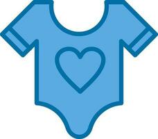 Baby shirt Vector Icon Design