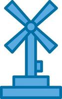 Windmill Vector Icon Design