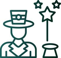 Magician Vector Icon Design