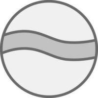 diseño de icono de vector de pelota de golf