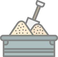 Sandbox Vector Icon Design