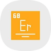 Erbium Vector Icon Design