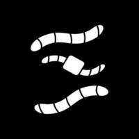 Worm Vector Icon Design