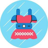 Dirndl Vector Icon Design