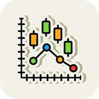 Diagram Vector Icon Design