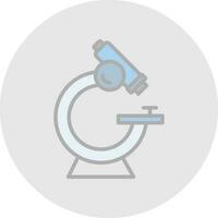 Microscope Vector Icon Design