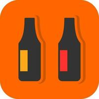 Beer bottle Vector Icon Design