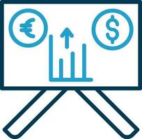 Gain Vector Icon Design