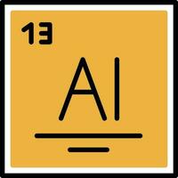 Aluminum Vector Icon Design