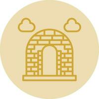 Igloo Vector Icon Design