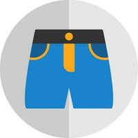 diseño de icono de vector de pantalones cortos