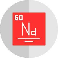 Neodymium Vector Icon Design