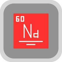 Neodymium Vector Icon Design