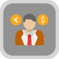 Trader Vector Icon Design