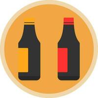 Beer bottle Vector Icon Design