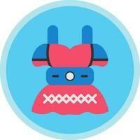 Dirndl Vector Icon Design