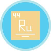 Ruthenium Vector Icon Design