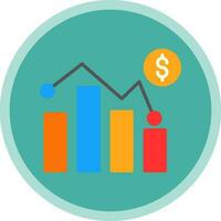 evaluación comparativa vector icono diseño