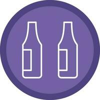 Beer bottle Vector Icon Design