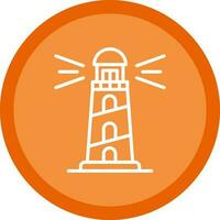 Lighthouse Vector Icon Design