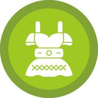 Dirndl Vector Icon Design