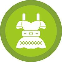 Dirndl Vector Icon Design