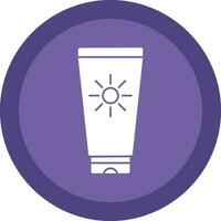 Sun cream Vector Icon Design