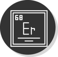 Erbium Vector Icon Design