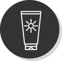 Sun cream Vector Icon Design