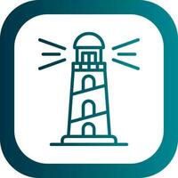 Lighthouse Vector Icon Design