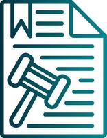 Legal document Vector Icon Design