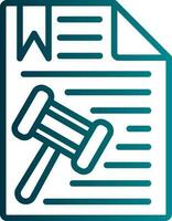 Legal document Vector Icon Design