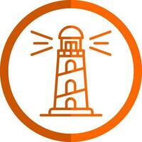 Lighthouse Vector Icon Design