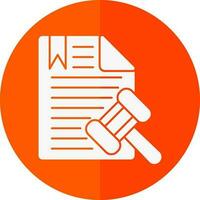 Legal document Vector Icon Design