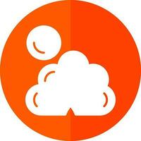 Dark cloud cover Vector Icon Design